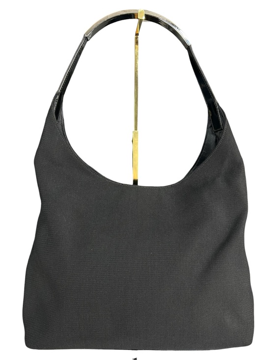 Gucci | Bags | Vintage Gucci Tom Ford Era Black Canvas Metal
